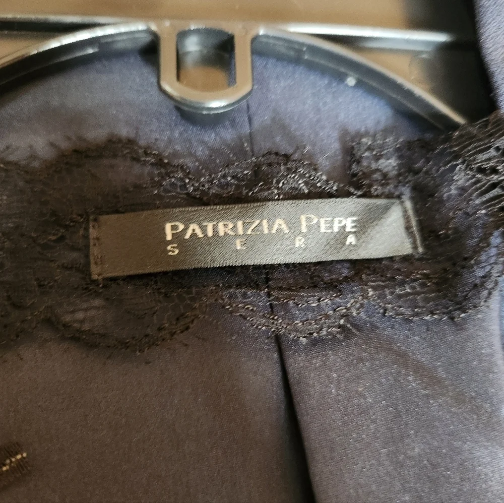 Patrizia Pepe Blue Blazer Single Breasted Long Sleeve M
